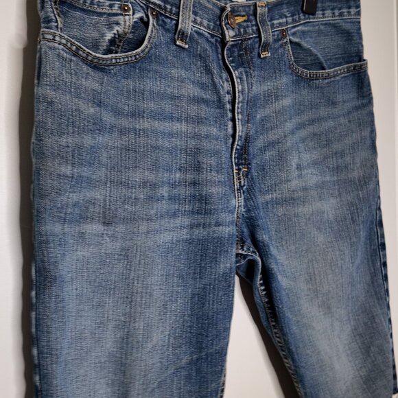 Route 66 cut off raw hem Bermuda denim shorts size 36 - Picture 6 of 10